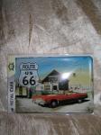 Plechová pohlednice - Route 66
