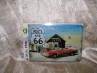 Plechová pohlednice - Route 66 Plechová pohlednice - Route 66