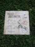 Plechová cedule Belle Jardiniere