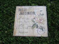 Plechová cedule Belle Jardiniere