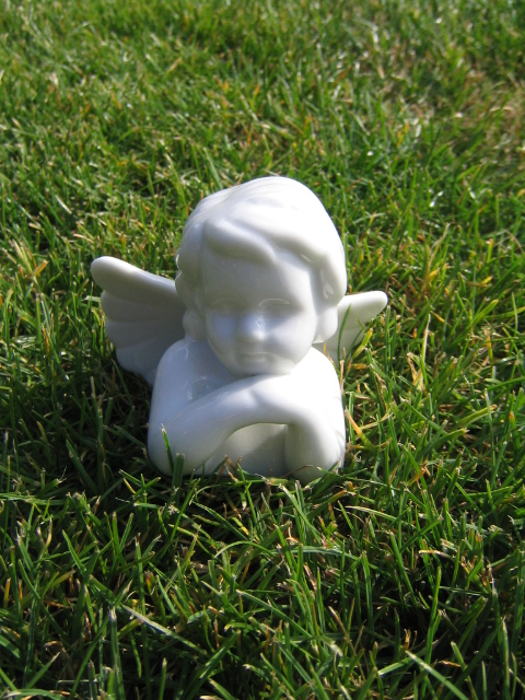 Porcelánový anděl
